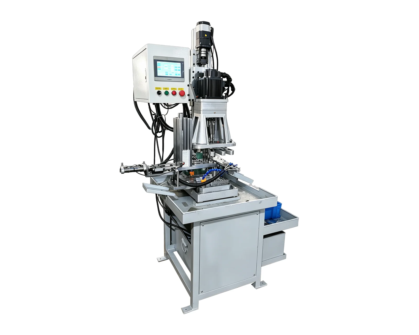 Dedicated automatic feeding and tapping equipment