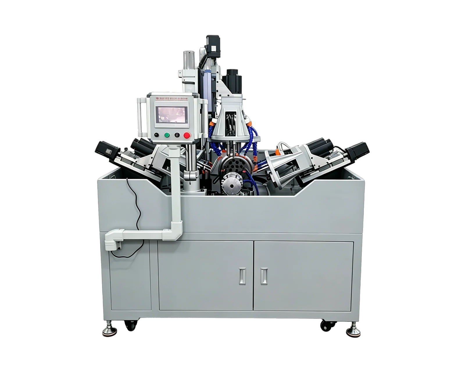 Custom vertical and horizontal multi-side machining equipment