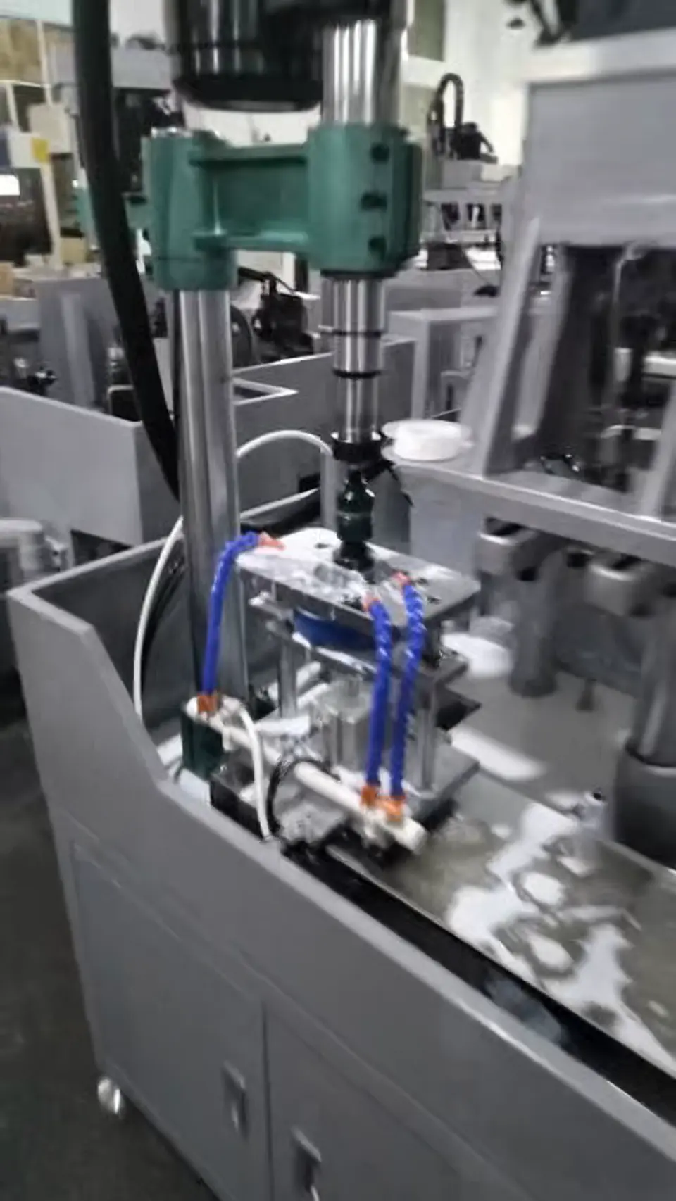 Custom Semi-Automatic Drilling and Chamfering Machine